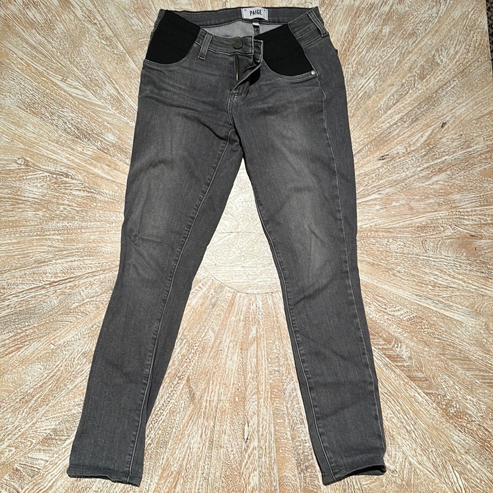 Paige Maternity Jean Verdugo Ultra Skinny size 25 Gray